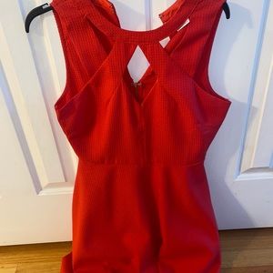 Burnt Red Dress from Cousin Couture
